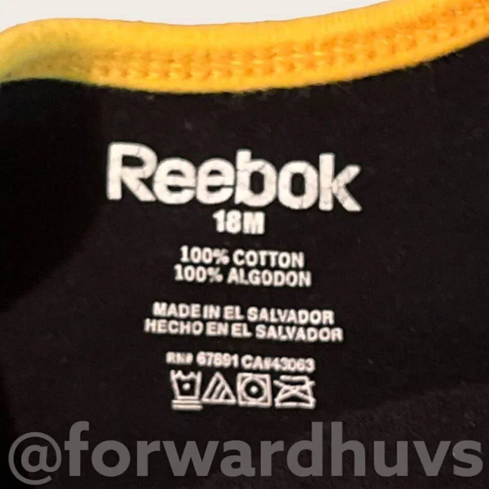 NHL Reebok Boston Bruins One Piece Size 18 Months